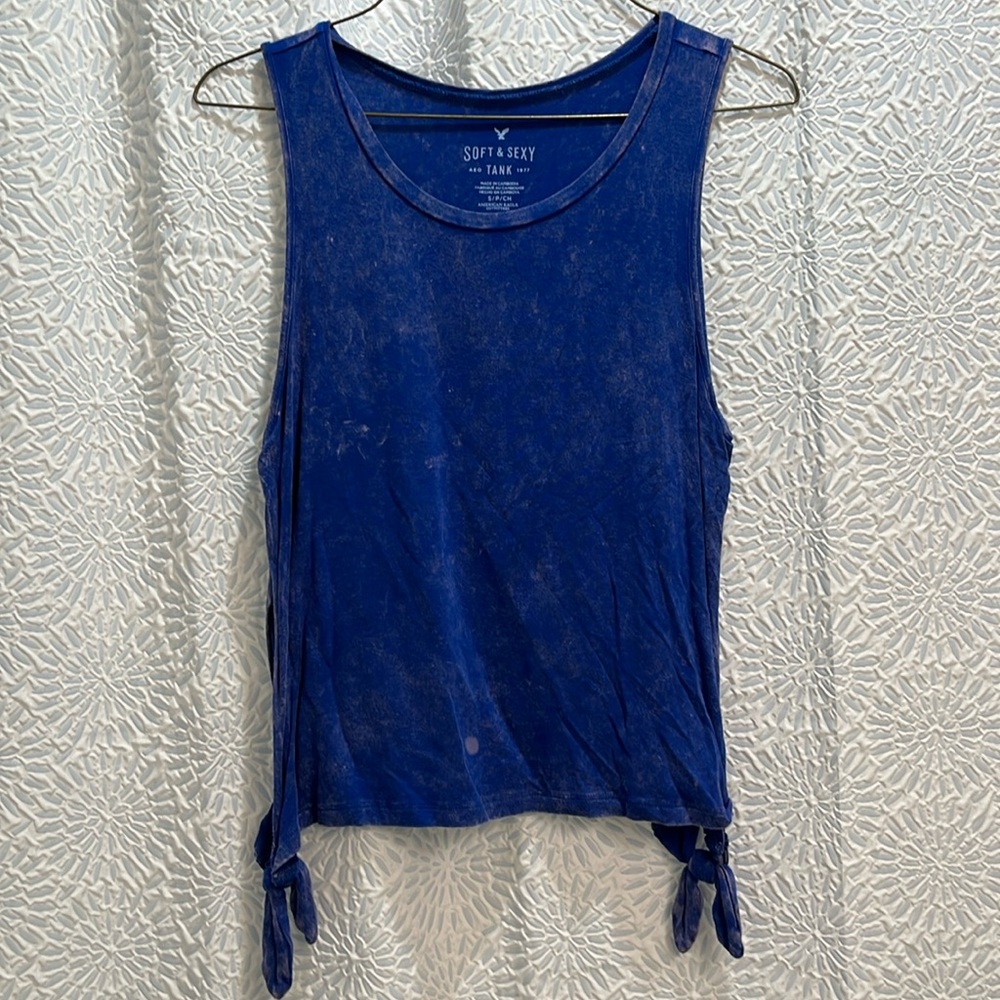 American Eagle soft and sexy tank top with side cutouts